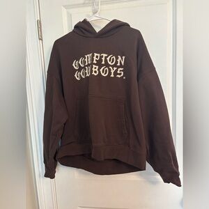 Brown Compton Cowboys Hoodie